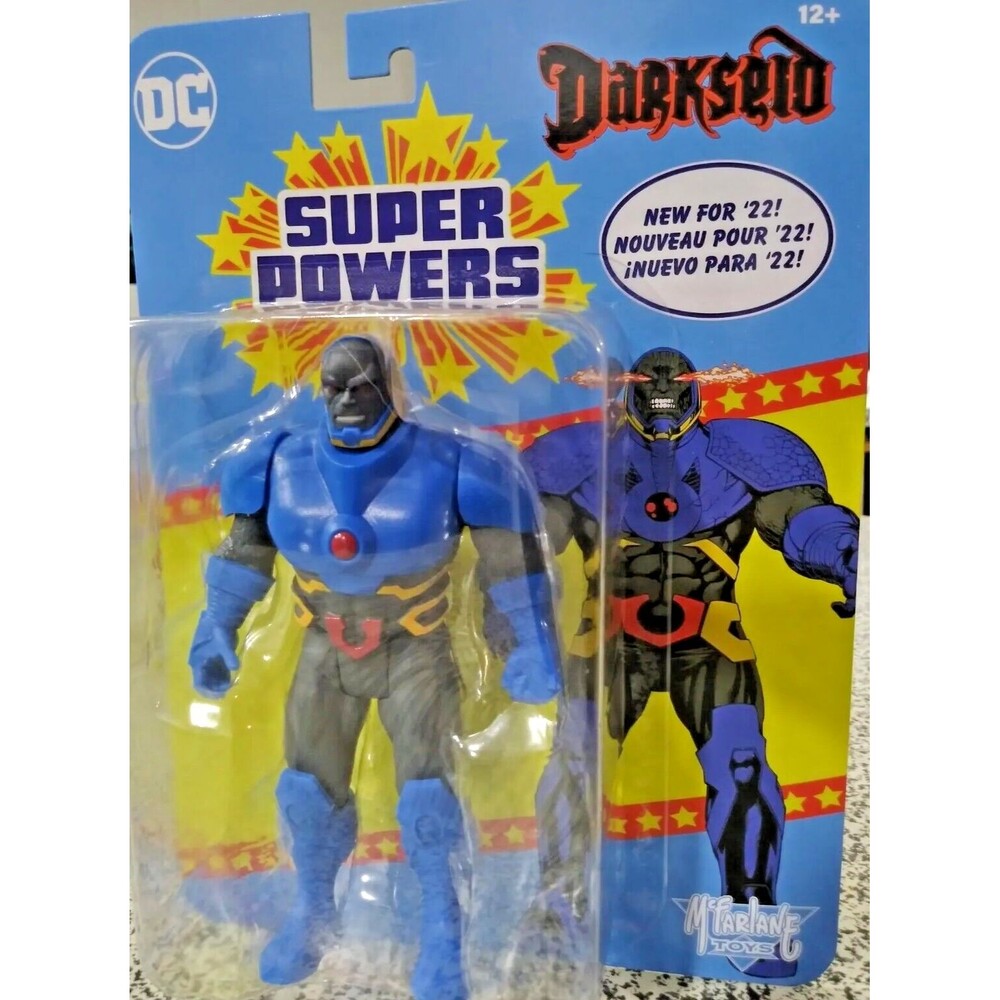 Darkseid DC Super Powers 2022 McFarlane Toys In Hand Comics series Action Figure